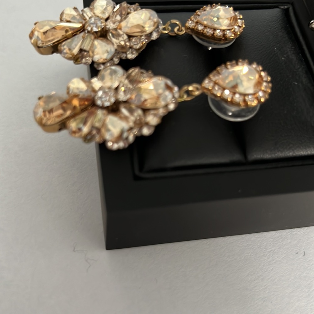 Haute Bride Swarovski Crystal Earrings - Picture 4 of 10
